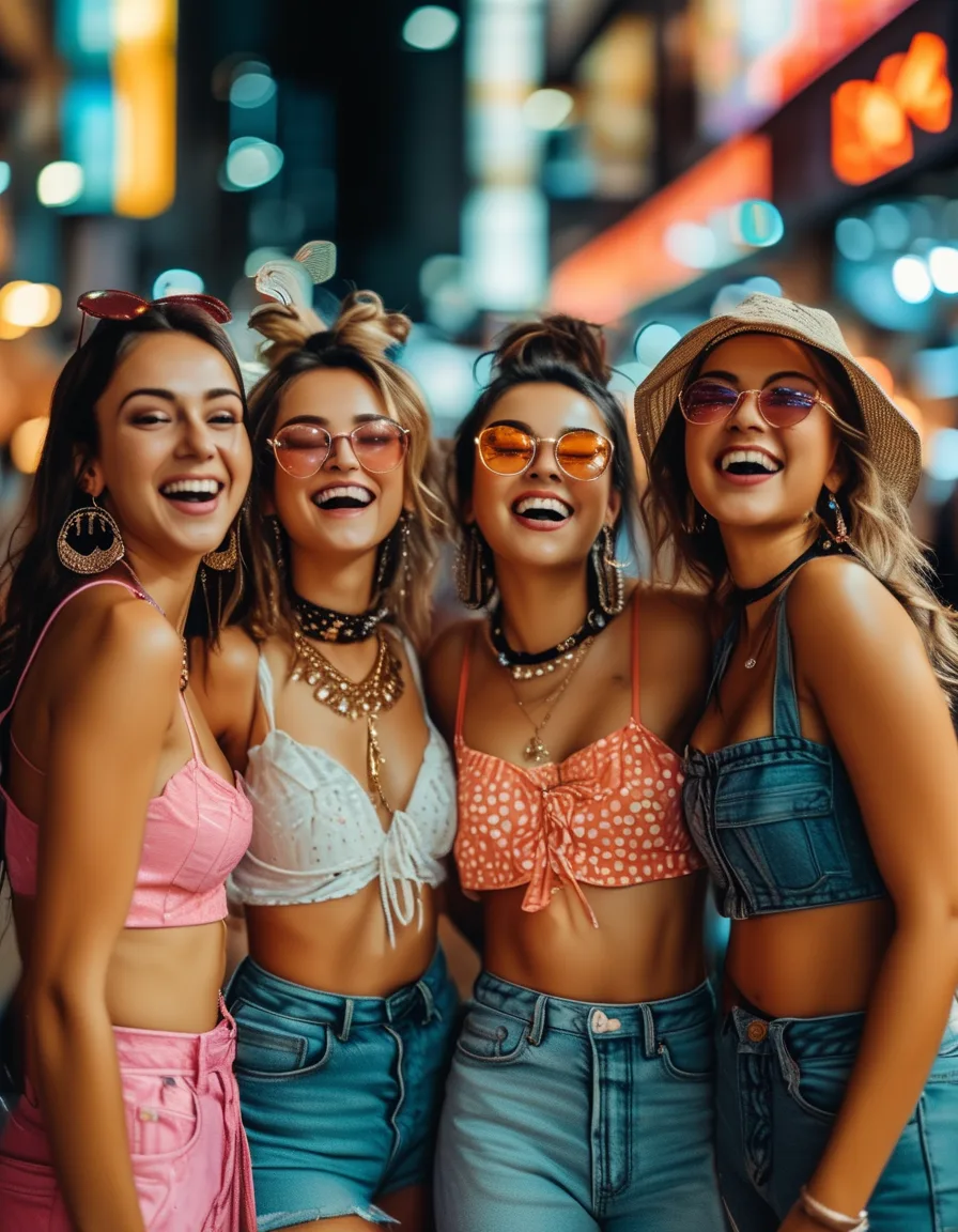 The Girls' Night Outfit Formula for Looking Dressed Up Without Wearing Heels All Night