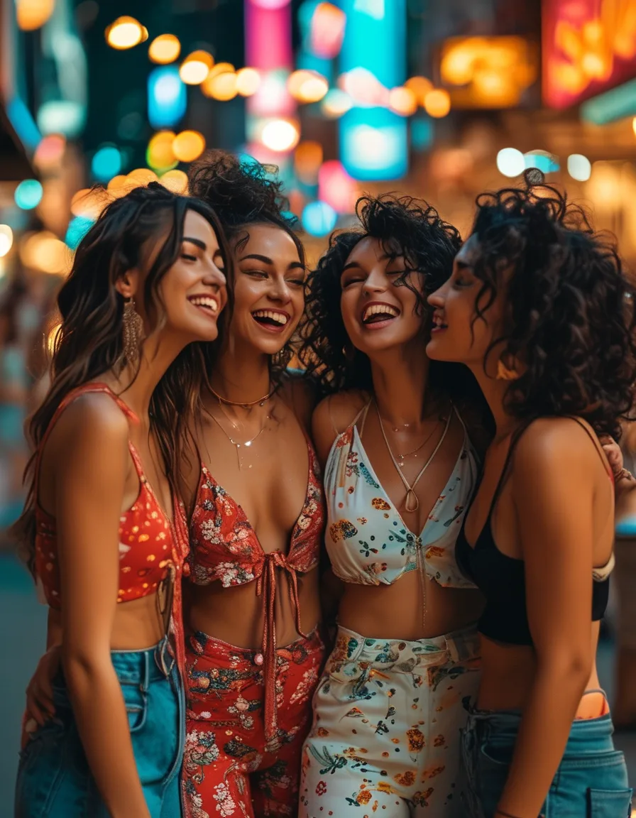 The Girls' Night Outfit Formula for Looking Dressed Up Without Wearing Heels All Night